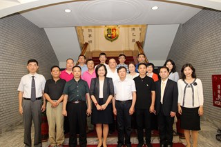 湖南省檢察官協會訪團貴賓參訪本學院。