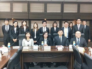 106年12月6日本學院蔡碧玉院長訪視司法官第57期第二階段院檢學習臺中學習組