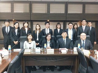 106年12月6日本學院蔡碧玉院長訪視司法官第57期第二階段院檢學習臺中學習組