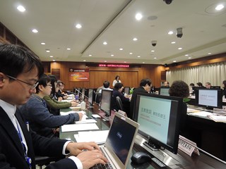 蔡碧玉院長主持會議 蔡碧玉院長主持會議