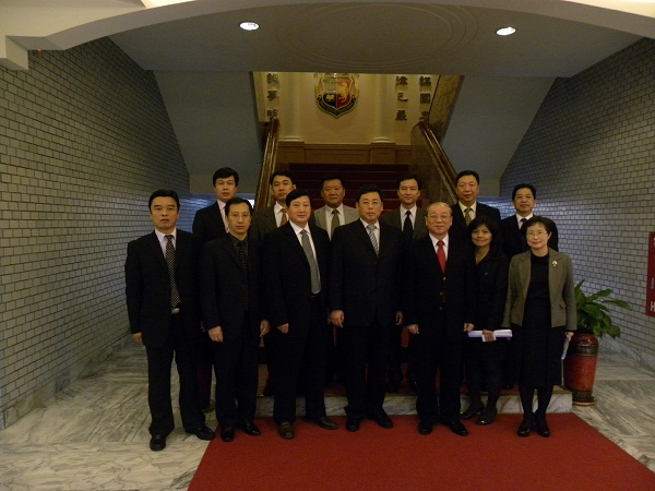 2012.12.12. The delegation of Hu-Bei Prosecutors Association made a study visit to JPTI.
