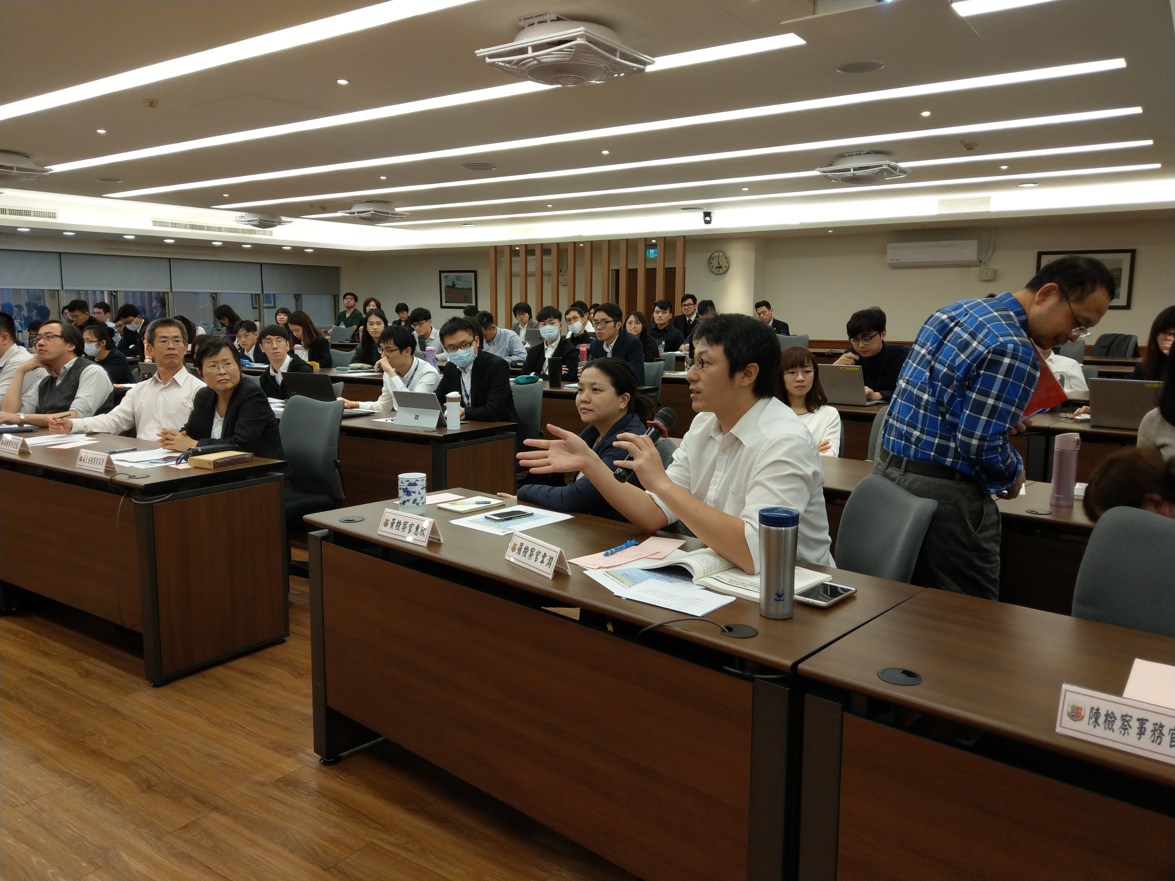 108年12月13日邀請美國聖塔克拉拉郡David Boyd檢察官專題演講：「科技偵查之美國經驗」照片01