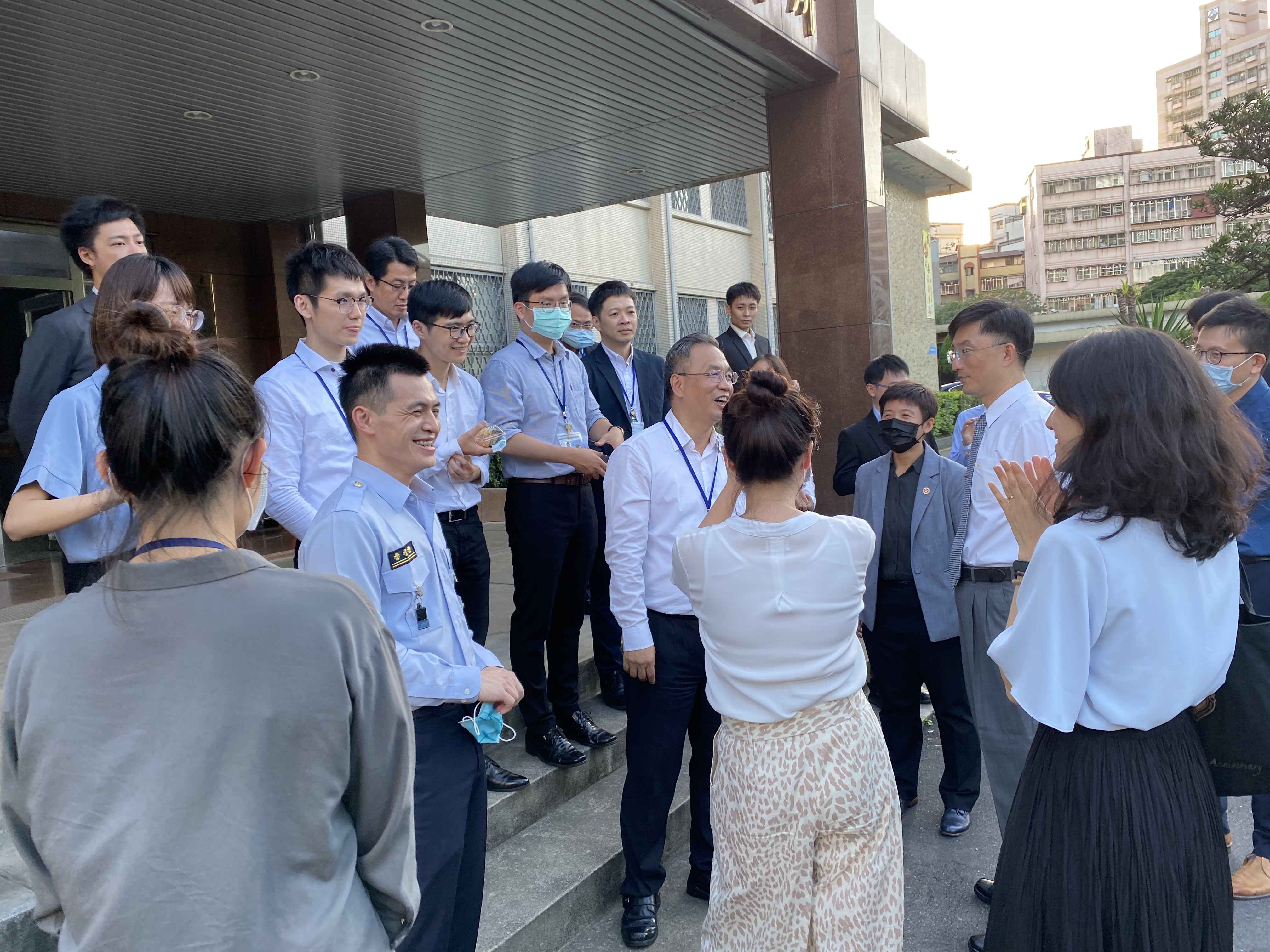 109年11月26日檢察事務官訓練班第22期學員赴法務部矯正署臺北看守所見習照片01