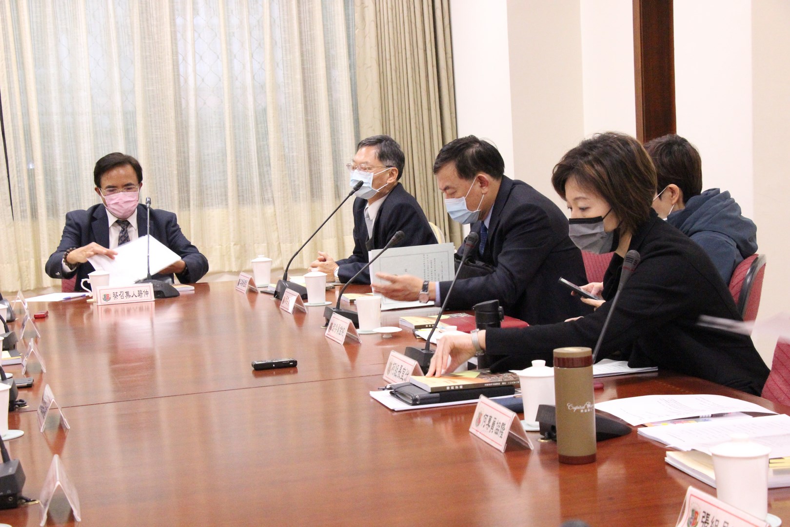 110年1月29日辦理法務部遴選檢察官研習審議小組第4次會議照片03