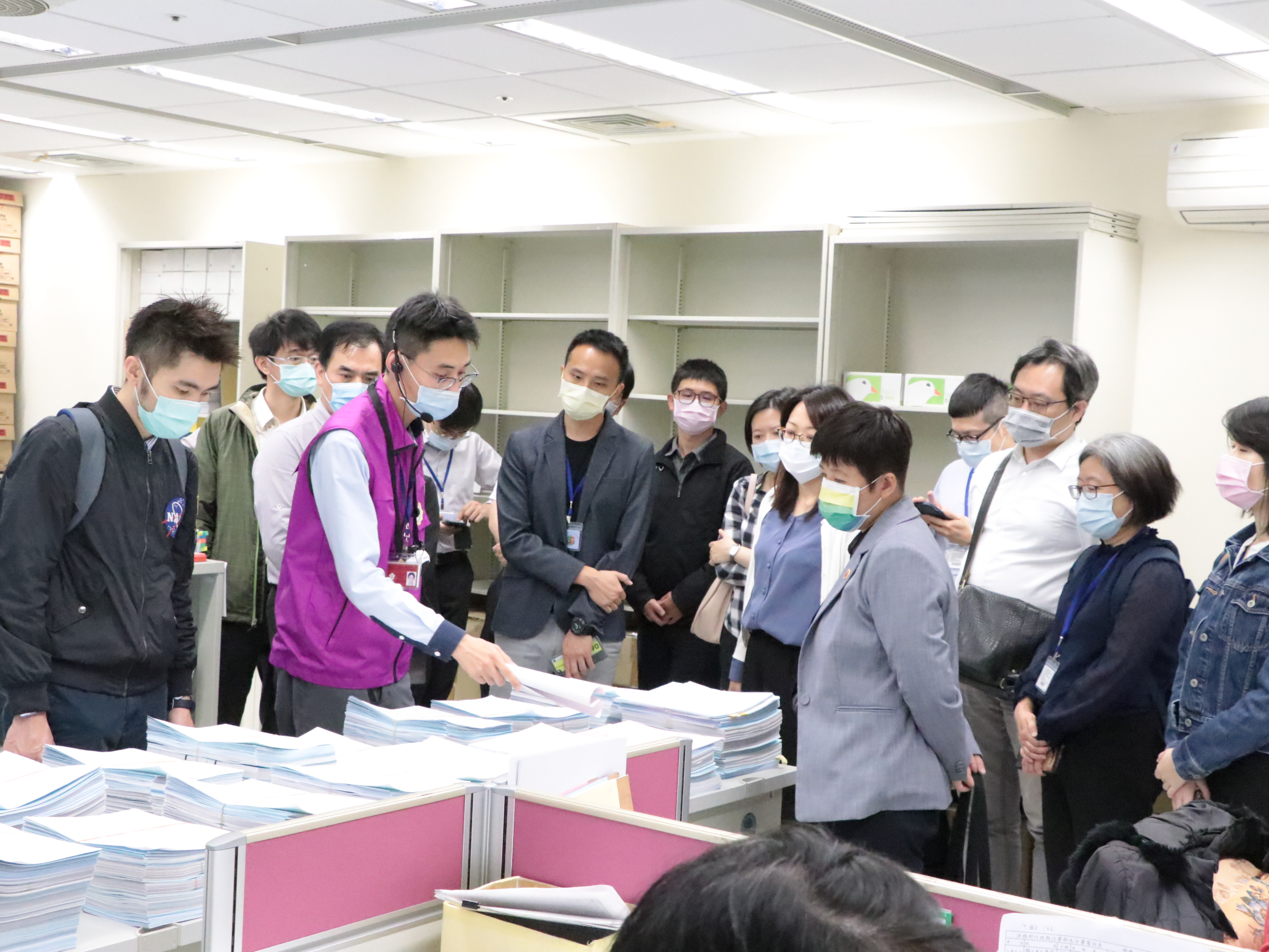 法制人員訓練班第41期學員參訪法務部行政執行署新北分署02