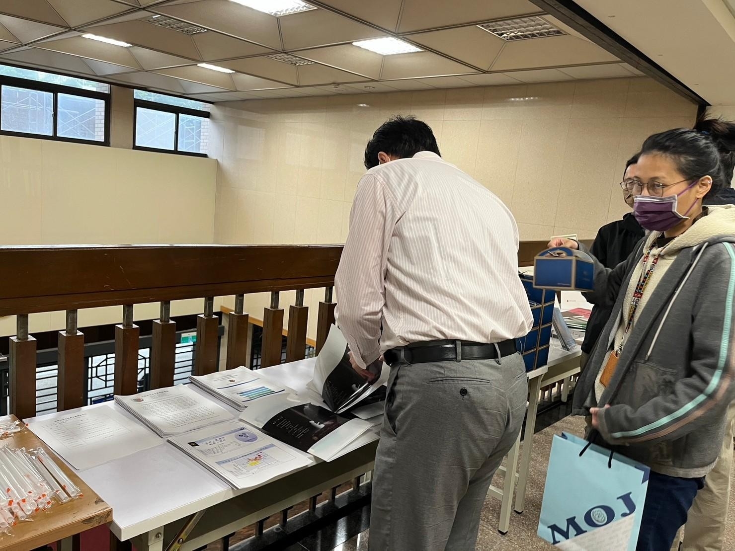 112年法務部司法記者茶敘發表毒品研究成果(配合檔案應用宣導活動)2