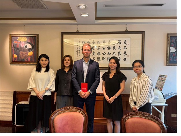 113年4月間德國Verden地方檢察署檢察官Yannick Paskamp至本學院參訪06