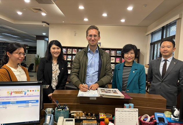 113年4月間德國Verden地方檢察署檢察官Yannick Paskamp至本學院參訪02