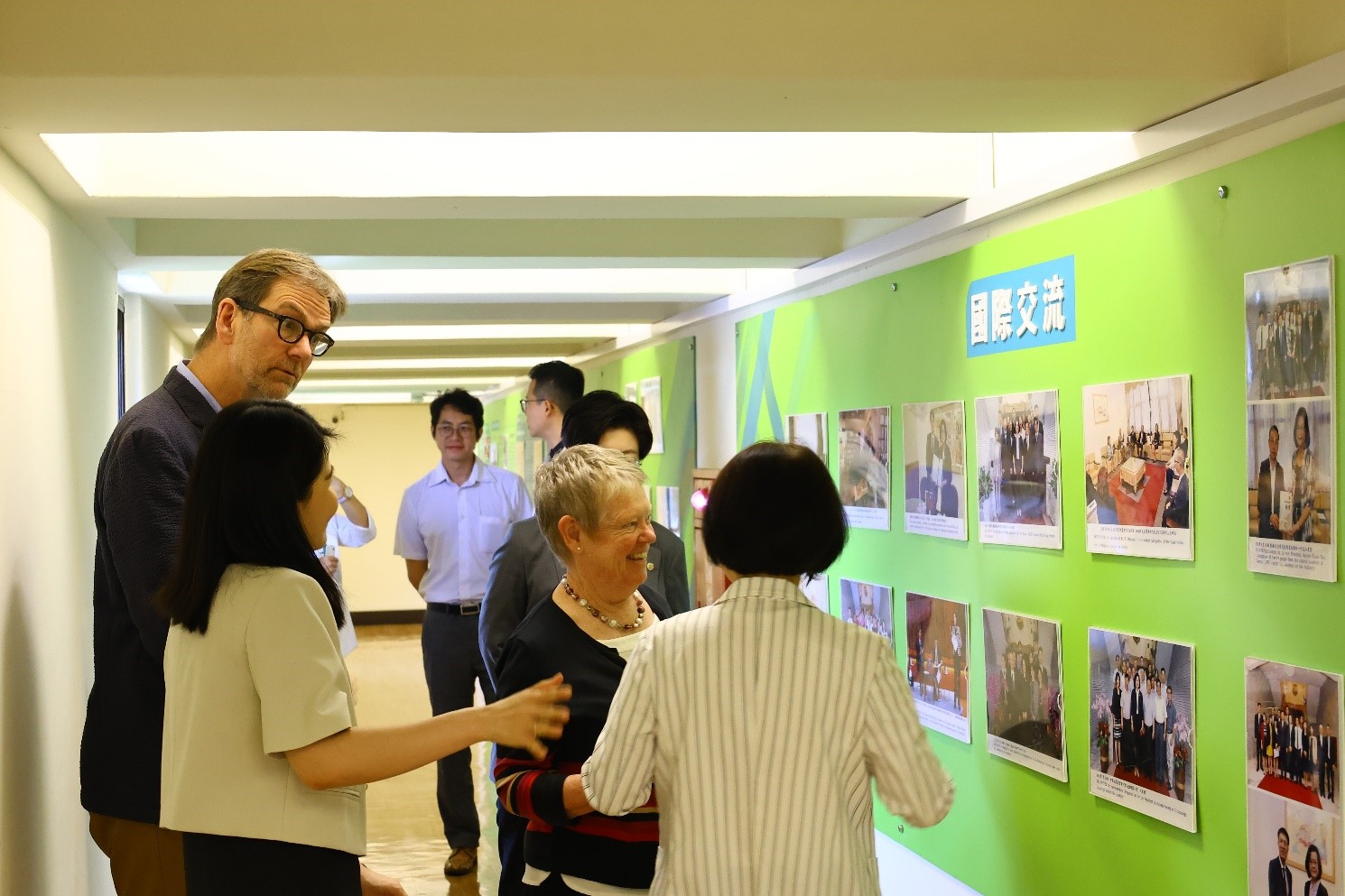 The International Association of Refugee and Migration Judges and the Taiwan Association for Human Rights visited AJMJ on July 12, 202405
