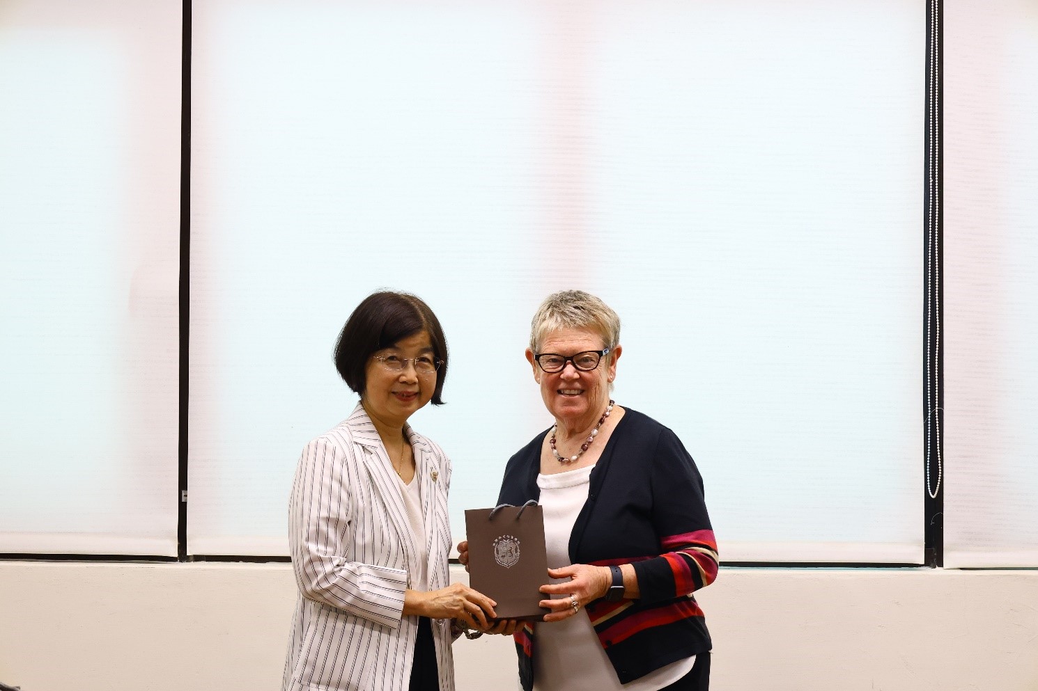 The International Association of Refugee and Migration Judges and the Taiwan Association for Human Rights visited AJMJ on July 12, 202402