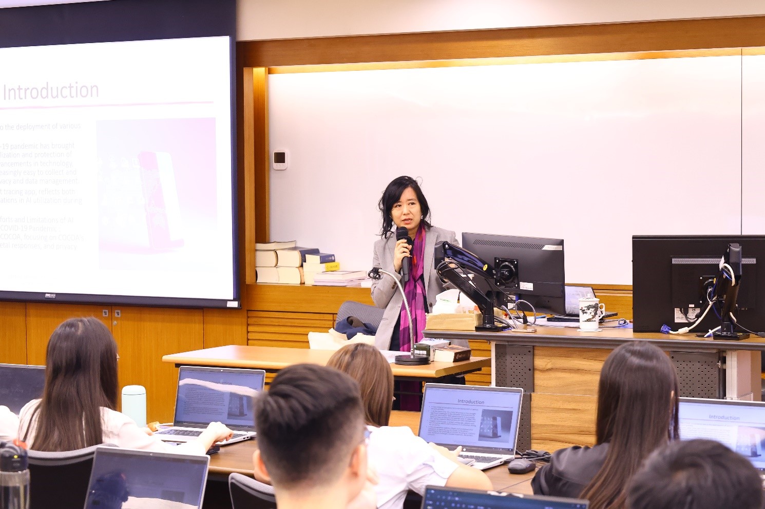 The Academy for the Judiciary welcomed Professor Alexandra Bensamoun, Postdoctoral Researcher Clemens Danda, Professor Mayu Terada03