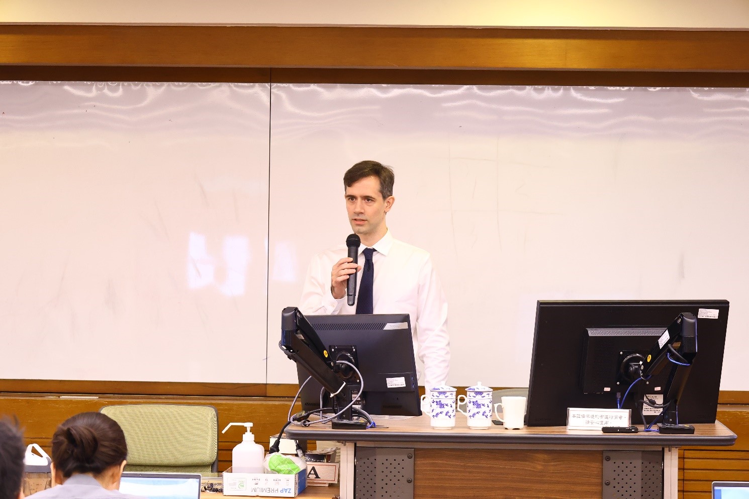 The Academy for the Judiciary welcomed Professor Alexandra Bensamoun, Postdoctoral Researcher Clemens Danda, Professor Mayu Terada02
