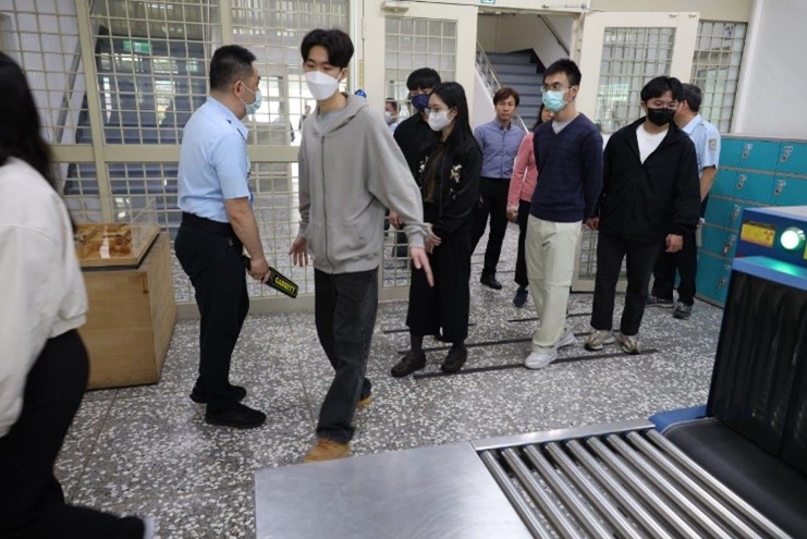 觀護人訓練班第44期學員參訪法務部矯正署臺北監獄及科技設備監控中心02