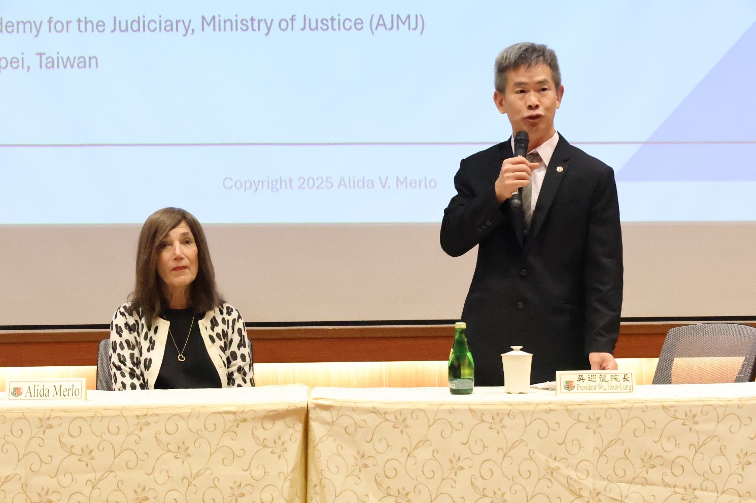 司法官學院邀請美國賓州印第安那大學Alida Merlo教授蒞院專題演講02